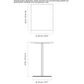 Rectangular high table Nambour