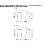 Polypropylene stool with armrests and footrest Yardimci