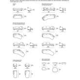 Sectional fabric sofa Coram