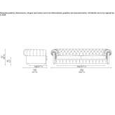 Pikowana sofa Eferding