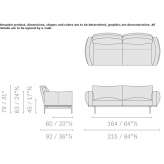 Fabric sofa Eferding