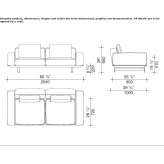 Upholstered sofa Cabudare