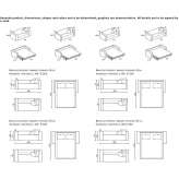 2-seater fabric sofa bed Baiso