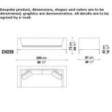 Sofa materiałowa 3-osobowa Cururupu