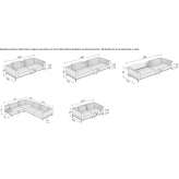 Sectional sofa Cimitile