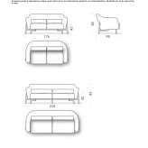 Sofa materiałowa 2-osobowa Darch