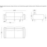 Aksamitna sofa Claymore