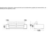 Corner sectional sofa with headrest Fate