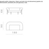 3-seater sofa Nereto