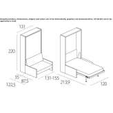 Rozkładana 2-osobowa sofa materiałowa Savonera