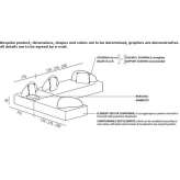 Sofa materiałowa segmentowa ze zdejmowanym pokrowcem Arches