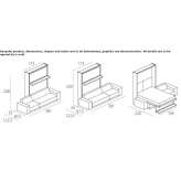 Rozkładana 4-osobowa sofa materiałowa Gilze