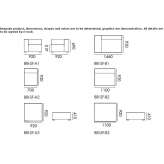 Modular sofa Teresina