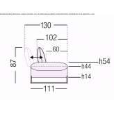 Sofa bed Planany