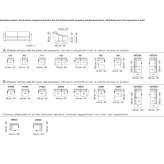 Narożna i segmentowa sofa materiałowa Konary