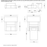 Sofa/table Osidda