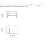 Armchair with armrests Nereto