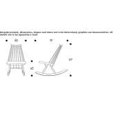 Birch rocking chair Fredonia