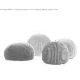 Pouffe made of merino wool Mirovice