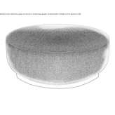 Round pouffe Esternay