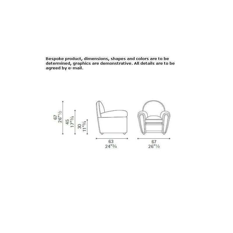Leather Club children's armchair Eferding