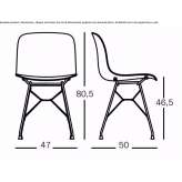 Polypropylene chair Nitro