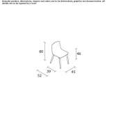 Polypropylene chair Kukow