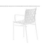 A chair with armrests that can be stacked Ottrau