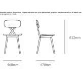 Polypropylene chair Cosani