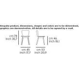 Polypropylene chair Frisange