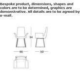 Chair with armrests Vari
