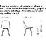 Polypropylene chair Verzej