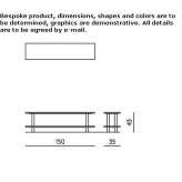 Marble bench Vellisca