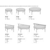 Round, upholstered bench made of solid wood Kladanj