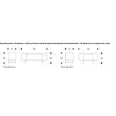 Birch bench for storage Goiana