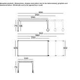 Extendable aluminum table with a wooden or stoneware top Wolowice