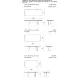 Rectangular fir table Chautla