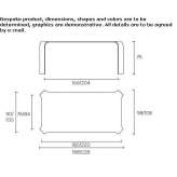 Rectangular glass table Devizes