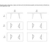 Rectangular table with lighting Ohmden