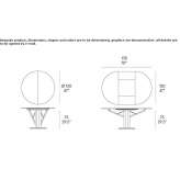 Fenix-NTM® extendable round table Velehrad
