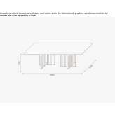 Rectangular dining table Luthern