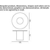 Round oak table Kanali