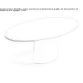Oval wooden table Gafanha