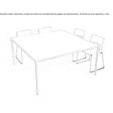 Square table Abstatt