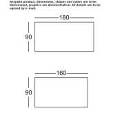 Rectangular dining table Refugio