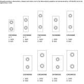 Rectangular table Crotone