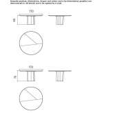 Round stone table Chalan