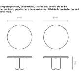 Cimento® round table Hrascina