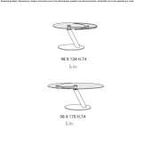 MarbleGlass extendable oval table Elewijt