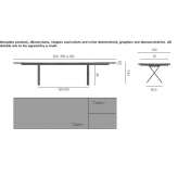 Extendable wooden table Golancz